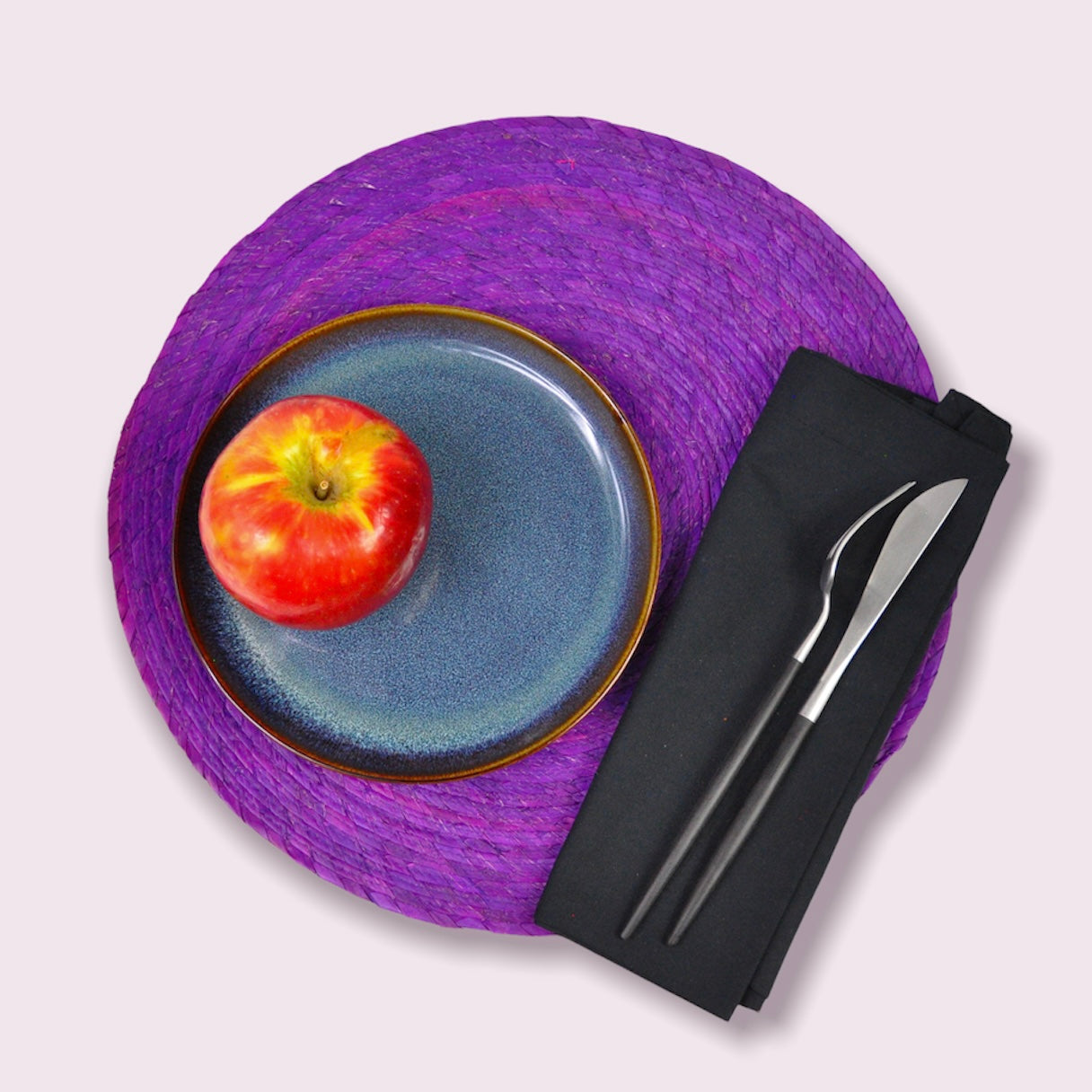 Fiesta Round Placemats Lilac
