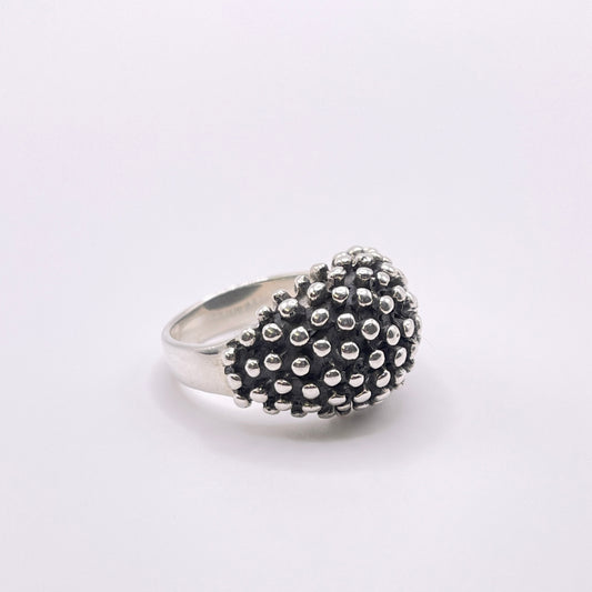 Spotted Crown Cocktail Ring